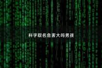 科字取名危害大吗男孩 - 科取名字含义是什么