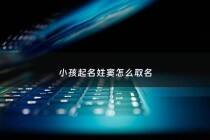 小孩起名姓窦怎么取名 - 给姓窦的起名字