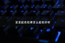 宝宝起名姓萧怎么起名好听 - 萧姓宝宝起名大全