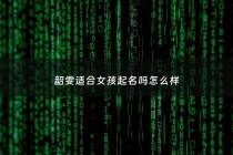 韶雯适合女孩起名吗怎么样 - 韶文的意思