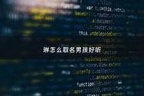 琳怎么取名男孩好听 - 琳怎么取名男孩好听两个字