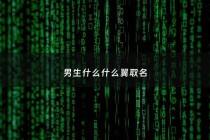 男生什么什么翼取名 - 男宝宝翼字起名