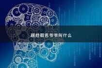 顾姓取名爷爷叫什么 - 姓顾应该叫什么