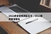 2022虎宝宝男孩起名字 - 2022属虎男宝取名