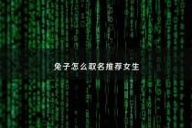 兔子怎么取名推荐女生 - 兔子如何取名字