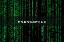 男孩取名张慕什么好听 - 张慕什么女孩名字