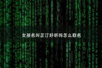 女孩名叫芷汀好听吗怎么取名 - 芷汀女孩取名含义