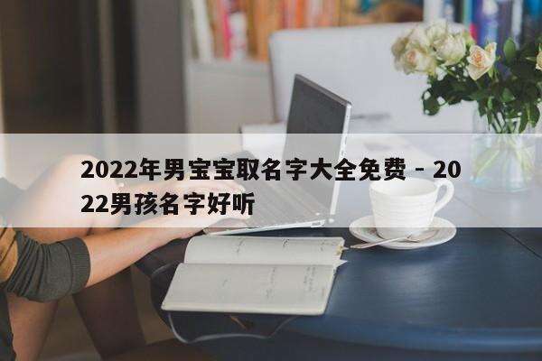 2022年男宝宝取名字大全免费 - 2022男孩名字好听