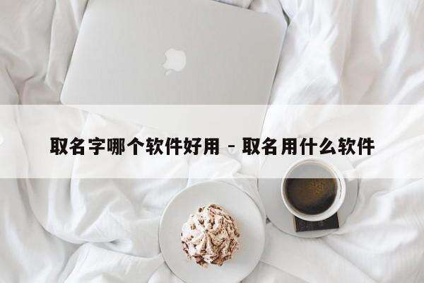 取名字哪个软件好用 - 取名用什么软件
